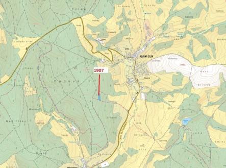 Prodej pozemku, les, 3 147 m²