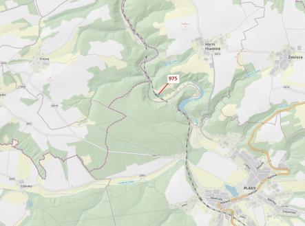 Prodej pozemku, les, 1 287 m²