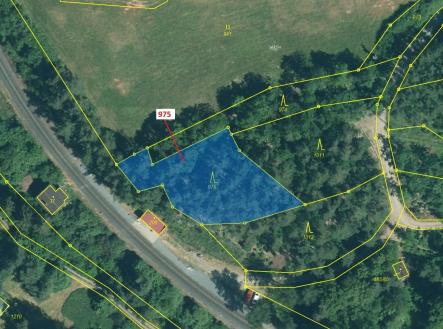 Prodej pozemku, les, 1 287 m²