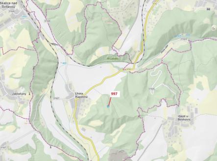 Prodej pozemku, les, 1 938 m²