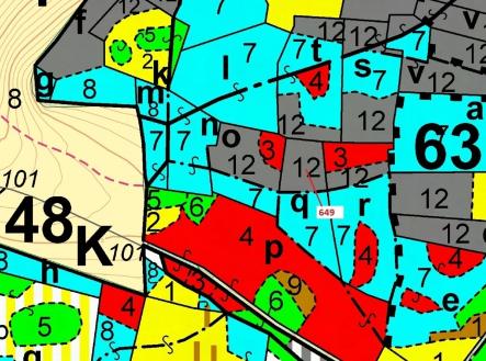 Prodej pozemku, les, 1 722 m²