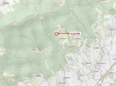 Prodej pozemku, trvalý travní porost, 655 m²