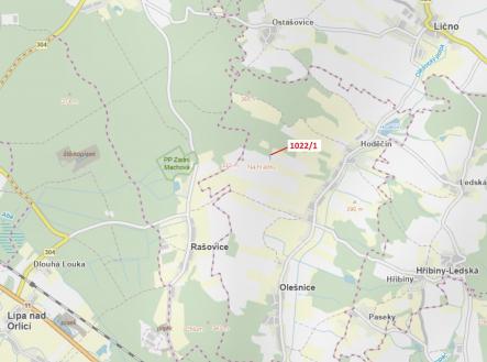 Prodej pozemku, zemědělská půda, 318 m²