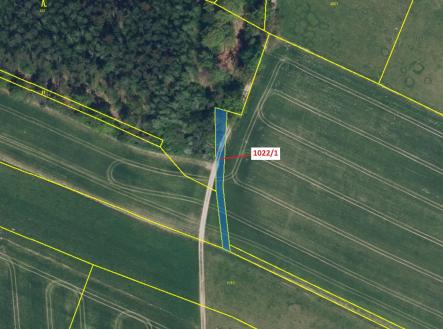 Prodej pozemku, zemědělská půda, 318 m²