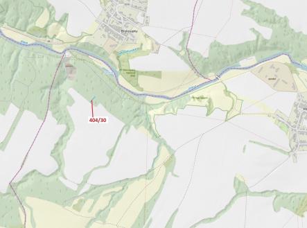 Prodej pozemku, les, 409 m²