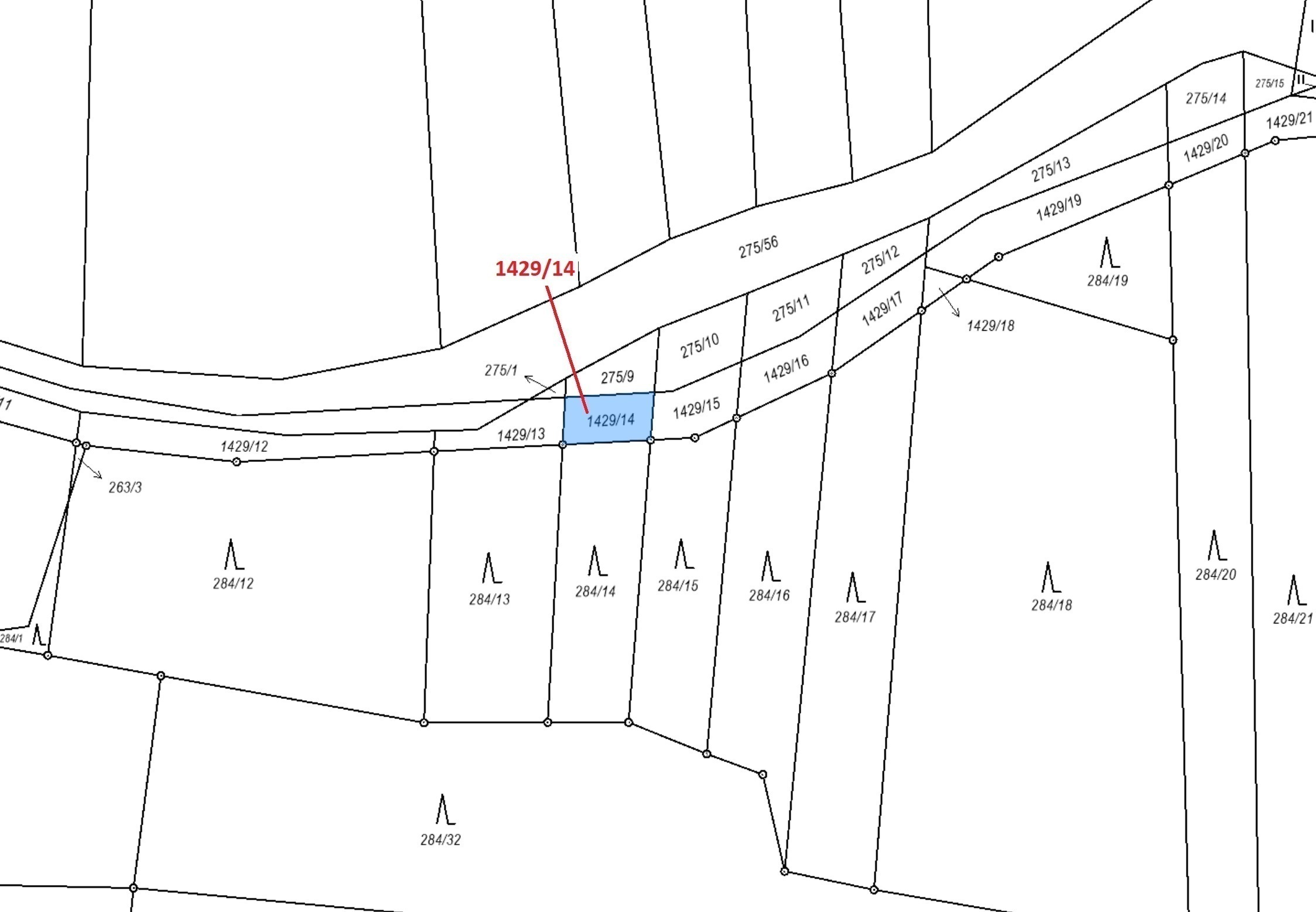 Ostatní plocha o výměře 80 m2, podíl 1/1, katastrální území Milavče, obec Milavče, obec s rozšířenou