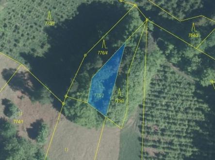 Prodej pozemku, les, 281 m²