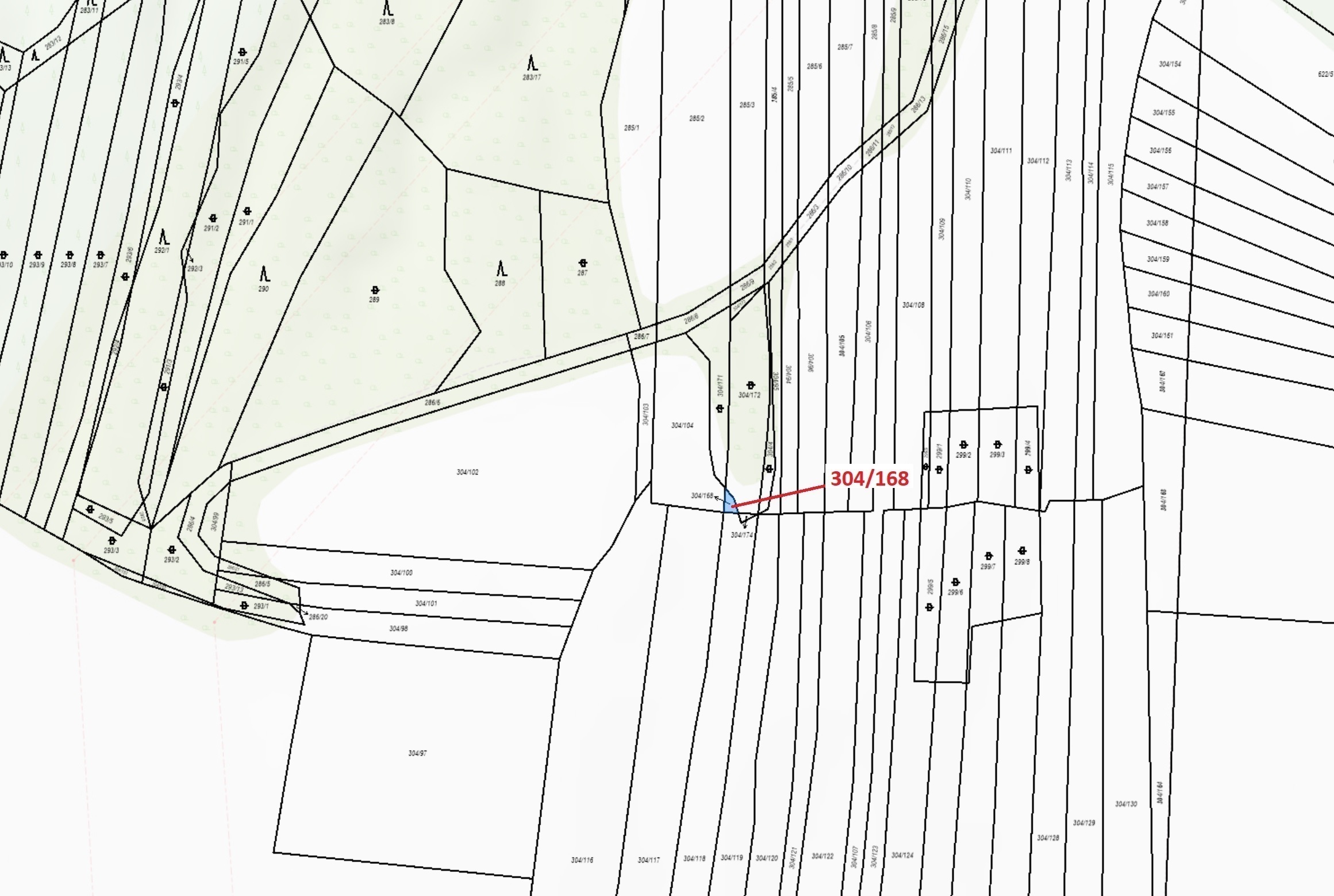 Orná půda o výměře 16 m2, podíl 1/1, katastrální území Hrubšice, obec Ivančice, obec s rozšířenou pů
