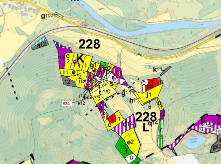 Prodej pozemku, les, 6 042 m²