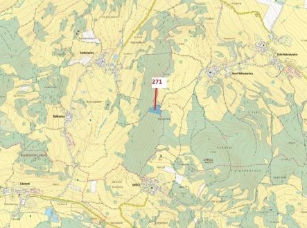 Prodej pozemku, les, 8 937 m²