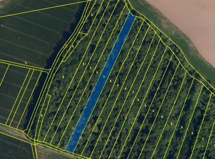 Prodej pozemku, les, 6 360 m²