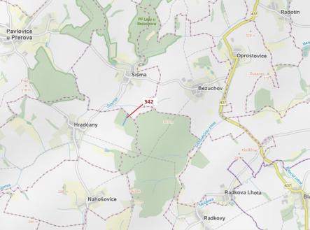 Prodej pozemku, les, 5 428 m²