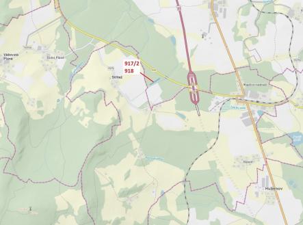 Prodej pozemku, les, 3 965 m²