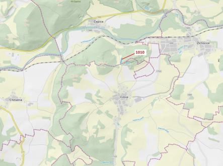 Prodej pozemku, les, 3 054 m²