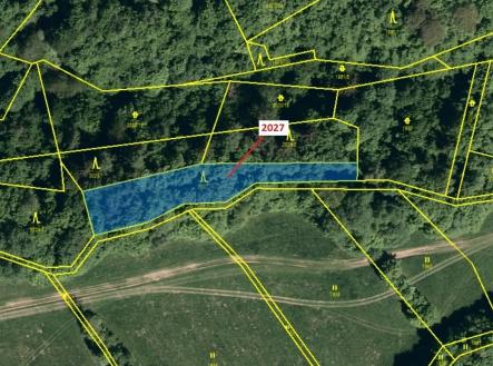 Prodej pozemku, les, 1 252 m²