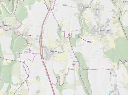 Prodej pozemku, les, 2 305 m²