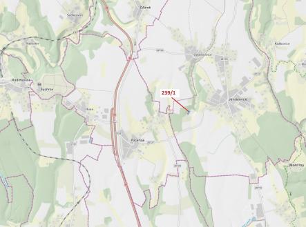 Prodej pozemku, les, 1 872 m²