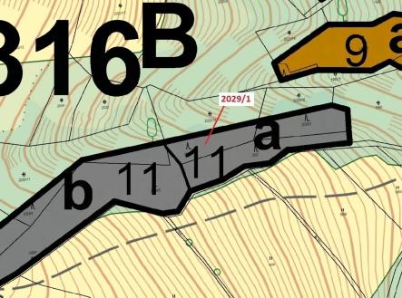 Prodej pozemku, les, 680 m²