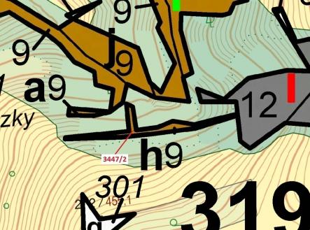Prodej pozemku, les, 550 m²