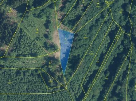 Prodej pozemku, les, 910 m²