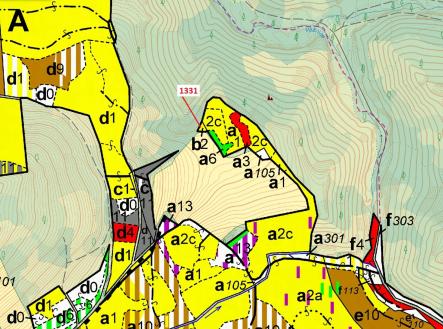 Prodej pozemku, les, 183 m²