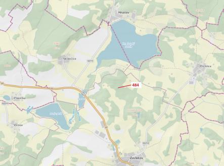 Prodej pozemku, les, 90 m²