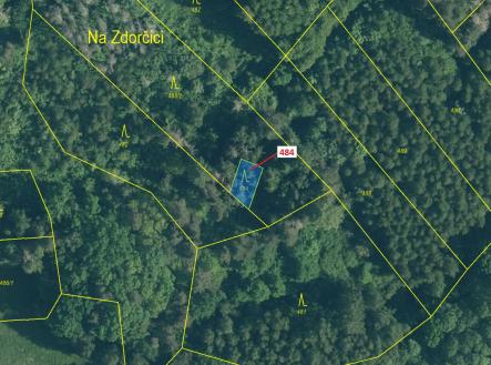 Prodej pozemku, les, 90 m²