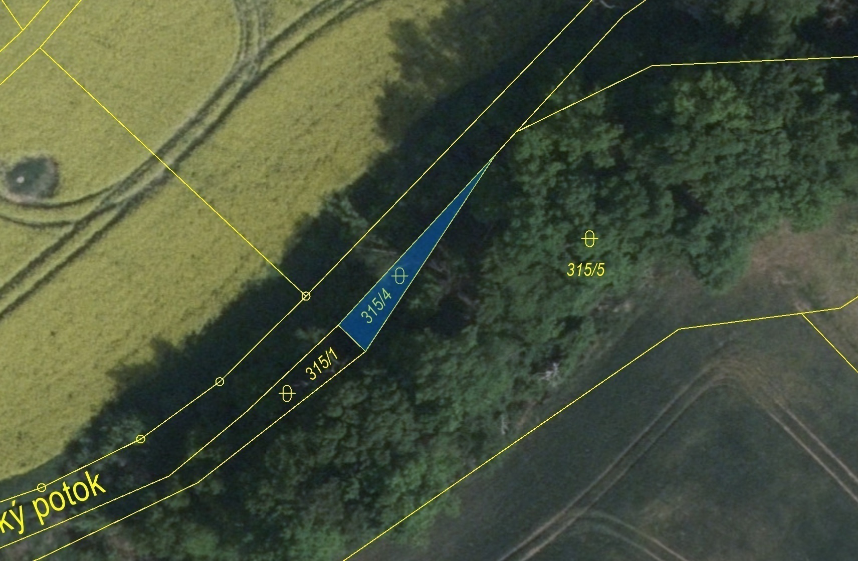 Ostatní plocha o výměře 69 m2, podíl 1/1, katastrální území Sedlec u Náměště nad Oslavou, obec Sedle