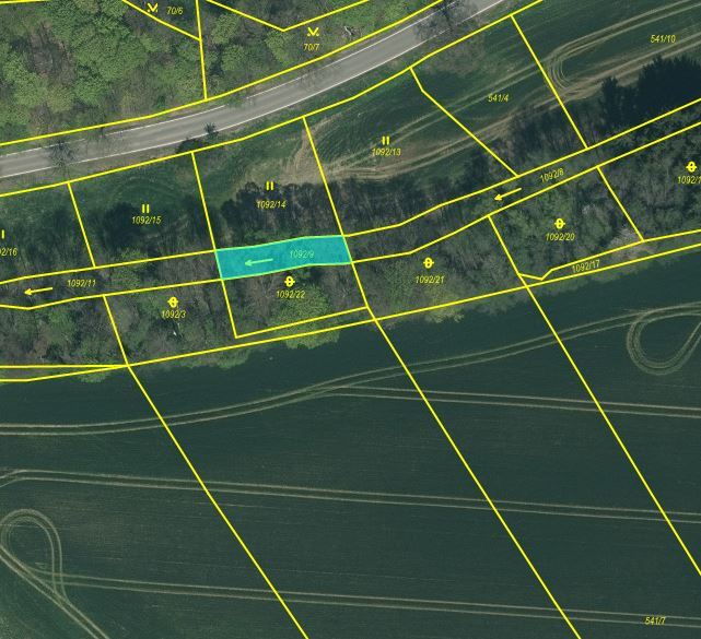 1/6 Pozemky LV 41 a LV 166 v obci Mladá Vožice, okres Tábor