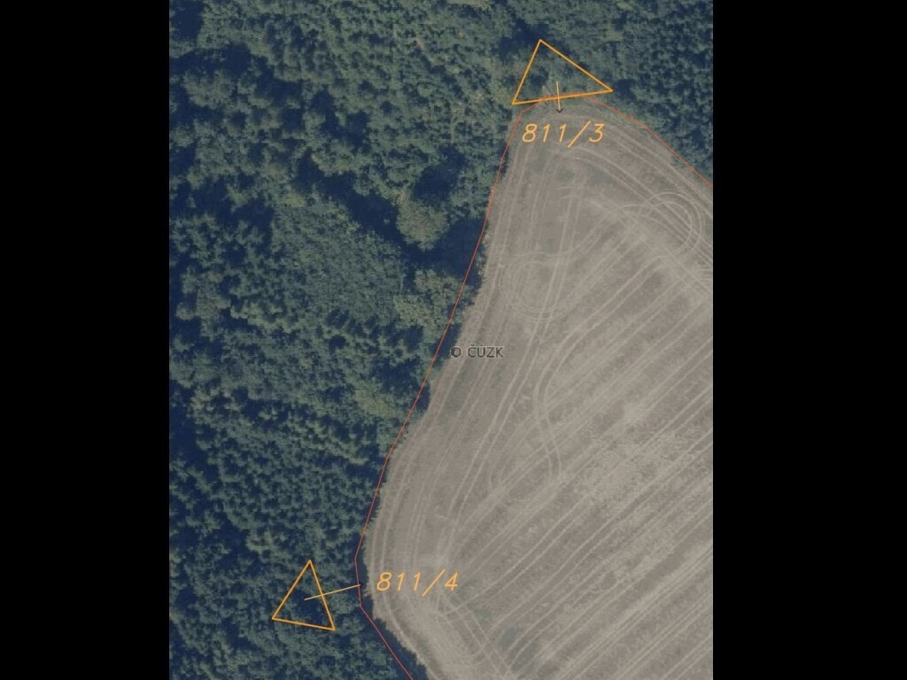 Pozemek o velikosti 7831m2, Krchleby na Moravě