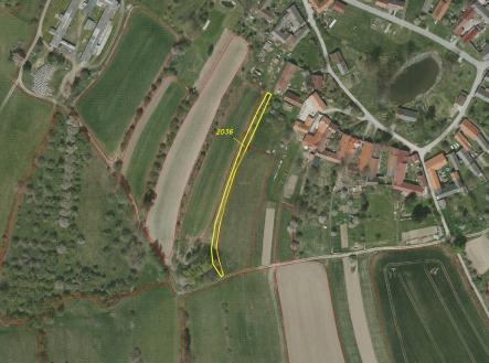 Prodej pozemku, trvalý travní porost, 1 083 m²