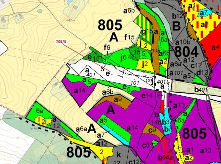 Prodej pozemku, les, 27 787 m²