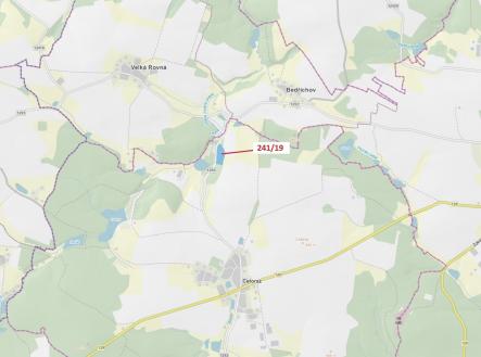 Prodej pozemku, les, 17 171 m²