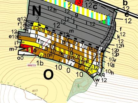Prodej pozemku, les, 4 689 m²