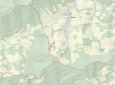 Prodej pozemku, les, 273 m²