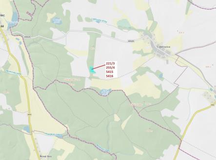 Prodej pozemku, les, 7 902 m²