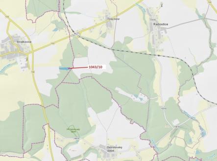 Prodej pozemku, les, 11 078 m²