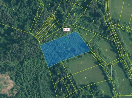 Prodej pozemku, les, 6 042 m²