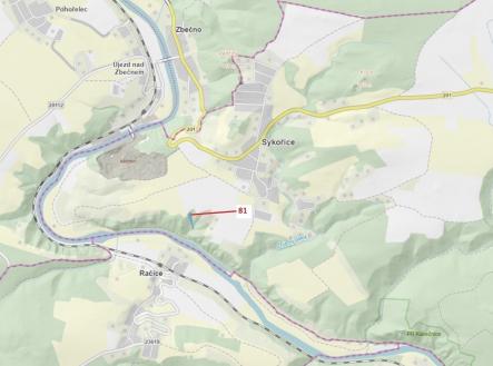 Prodej pozemku, les, 1 816 m²