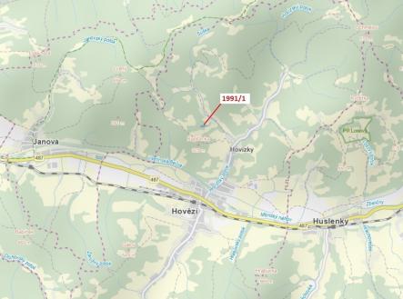 Prodej pozemku, les, 2 438 m²