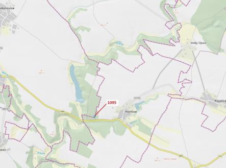 Prodej pozemku, les, 1 427 m²