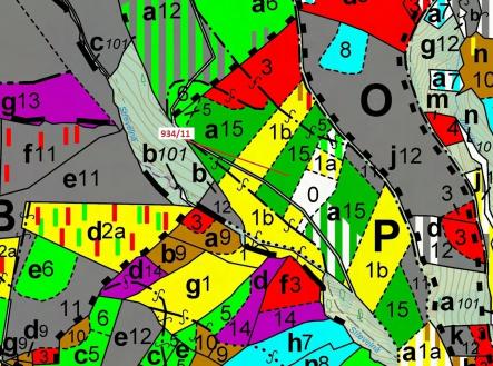 Prodej pozemku, les, 3 439 m²