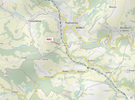 Prodej pozemku, les, 1 939 m²