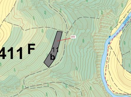 Prodej pozemku, les, 3 291 m²