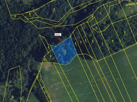 Prodej pozemku, les, 1 590 m²