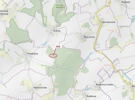 Prodej pozemku, les, 1 895 m²