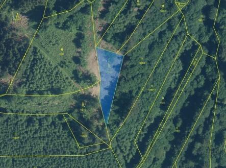 Prodej pozemku, les, 910 m²