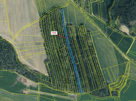 Prodej pozemku, les, 7 329 m²