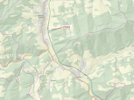 Prodej pozemku, les, 2 632 m²