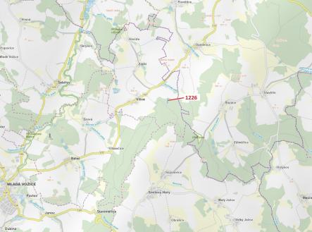 Prodej pozemku, les, 3 593 m²